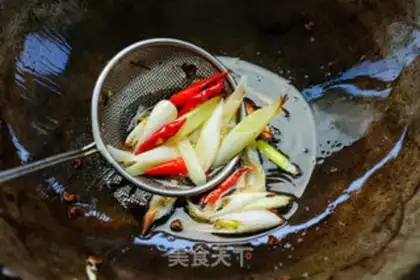 Make A hand tore fish and cheese step 6