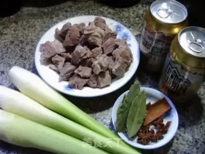 Make Beer and roast beef step 0
