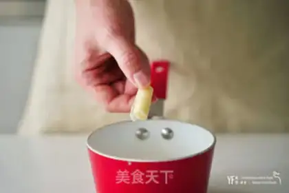 Make Caramel balloon pudding step 1