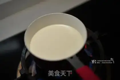 Make Caramel balloon pudding step 2