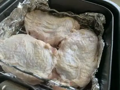 Make Empty chicken legs step 3