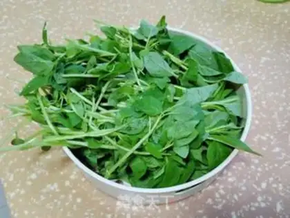 Make Garlic sesame leaf step 0