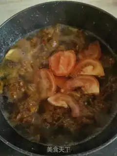 Make Vegetable roller noodles step 5
