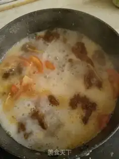 Make Vegetable roller noodles step 7