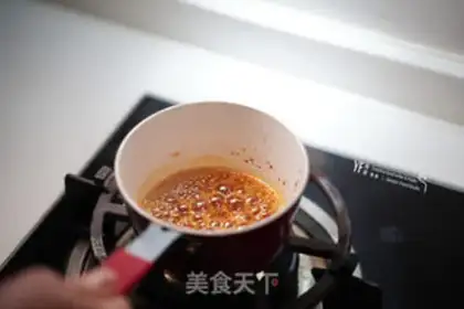 Make Caramel balloon pudding step 7