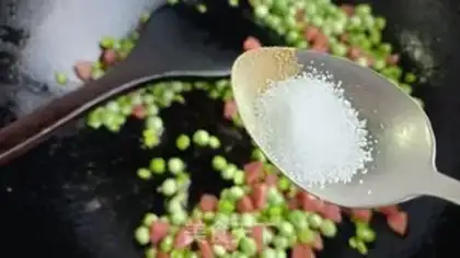Make Weenie fried peas step 6
