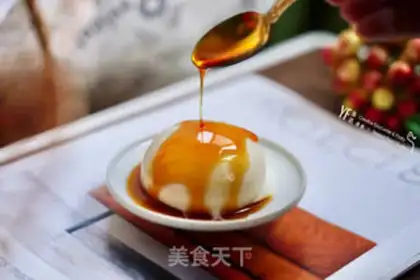 Make Caramel balloon pudding step 9