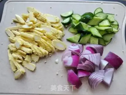 Make Onion corn roast beef step 2