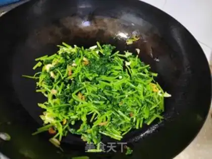 Make Garlic sesame leaf step 5