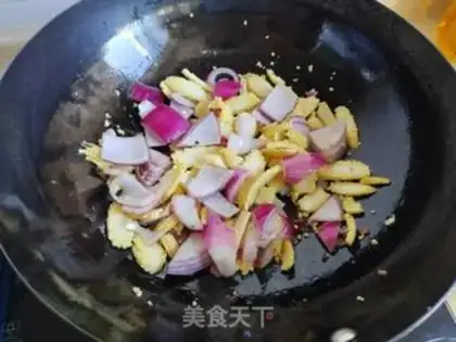 Make Onion corn roast beef step 4