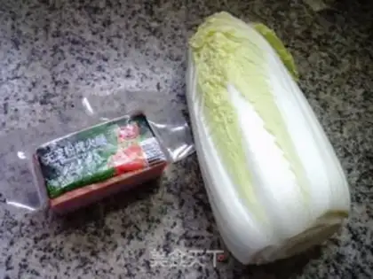 Make The ham and doll food step 0