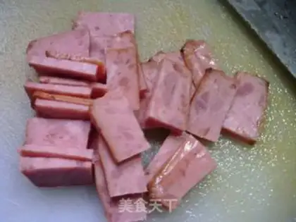 Make The ham and doll food step 3