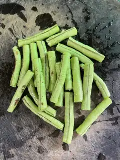 Make Cheese bean noodle step 2
