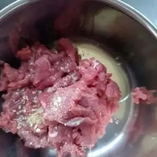Make Ginger beef step 6