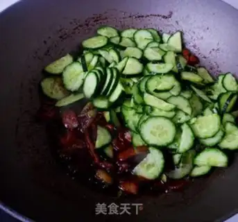 Make Soy sauce cucumber step 5