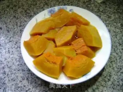 Make Paper cups of sweet pumpkin cake step 5