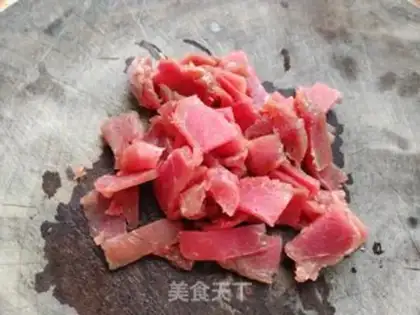 Make Four seasons of bean-covered beef step 0