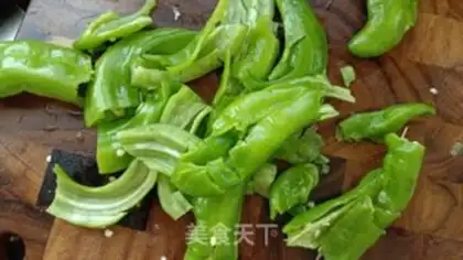 Make Spry pepper and eggplant step 1