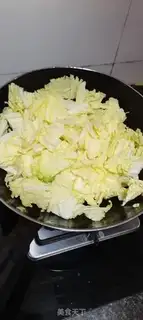 Make Garlic cabbage step 4