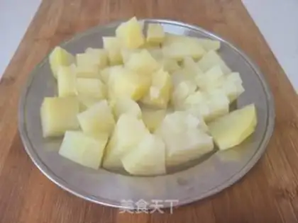 Make Volcanic mashed potatoes step 1