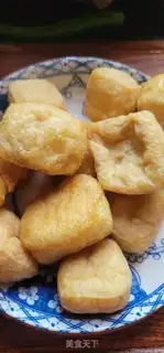 Make Soybeans, cabbage and tofu step 0