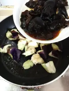 Make The eggplant step 4