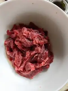 Make Two fried beef step 5