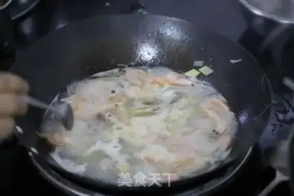 Make Seafood bags step 2