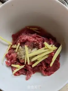 Make Two fried beef step 6