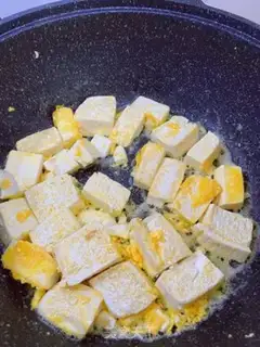 Make Onion tofu step 3