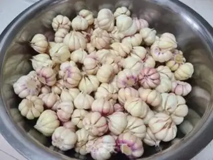 Make Garlic pickles step 0