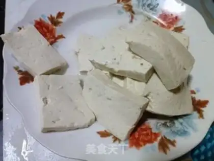 Make Tofu onions step 1
