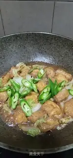 Make Soybeans, cabbage and tofu step 9