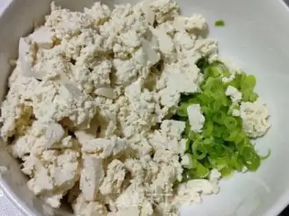 Make Tofu onions step 2