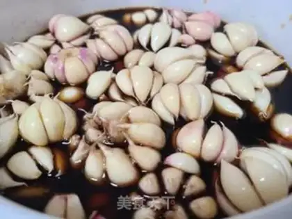 Make Garlic pickles step 8