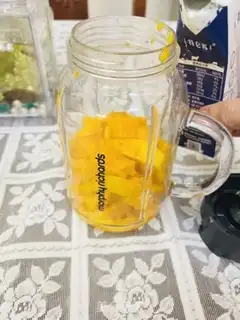 Make Mango jelly step 1