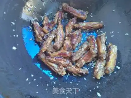Make Garlic chicken wings step 10