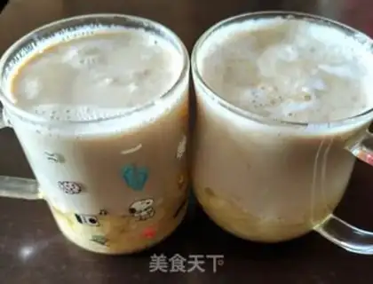 Make Banana latte step 7