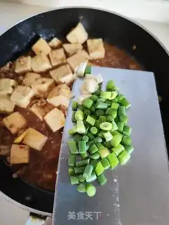 Make Meat and tofu step 7