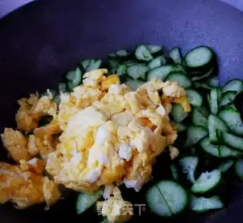 Make Egg cucumber step 6