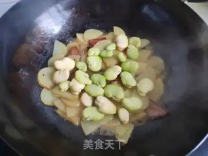 Make Soy sauce and sweet potatoes step 5