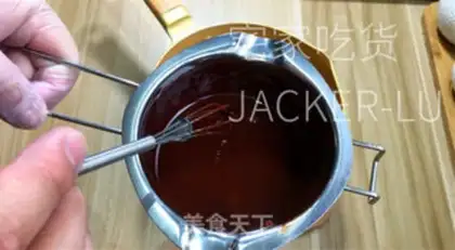 Make Chocolate lava cake step 1