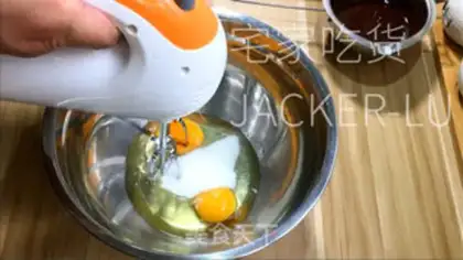 Make Chocolate lava cake step 2