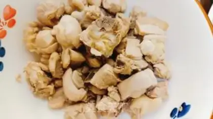Make Yellow chicken step 3