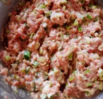 Make Pork onion fragrance step 7