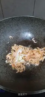 Make Scrambled egg krill dry step 7