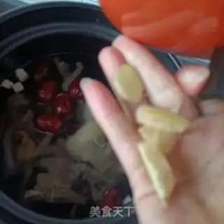 Make ♪ Queen of Heaven means peach pigeon soup ♪ step 7