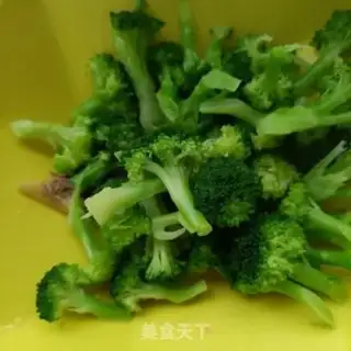 Make Pigeon chest with broccoli step 5