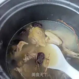 Make ♪ Queen of Heaven means peach pigeon soup ♪ step 8
