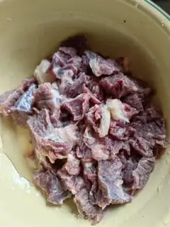 Make ♪ Spud beef ♪ step 1
